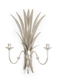 Wheat Sconce - Silver