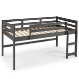 Lara Transitional Loft Bed Gray Finish 38255-ACME