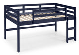 Lara Transitional Loft Bed Navy Blue Finish 38260-ACME