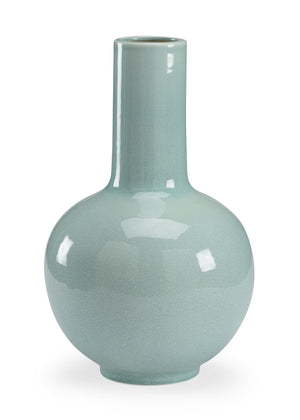Wicker Vase - Celadon