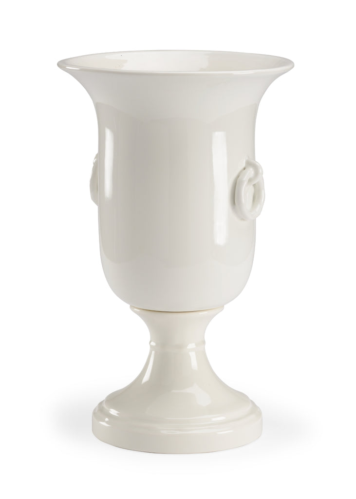 Ring Vase - White