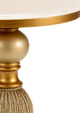 Tassel Side Table - Gold