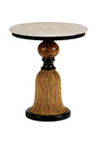 Tassel Side Table - Gold