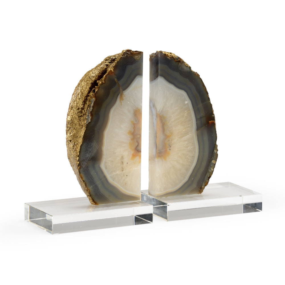 Geode Bookends (Pr)