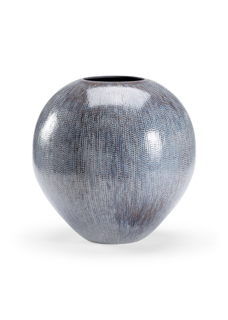 Round Granger Vase - Blue