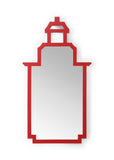 Pagoda Mirror - Red