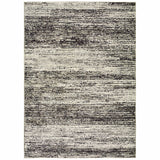 3'x5' Ash and Slate Abstract Area Rug