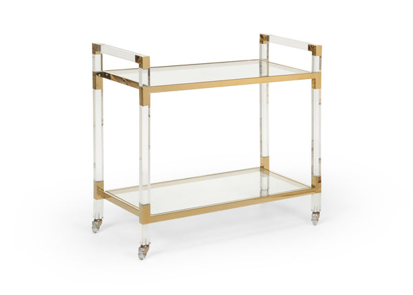 Acrylic Bar Cart