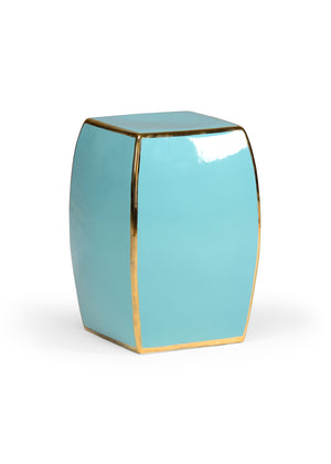 Garden Stool - Aqua