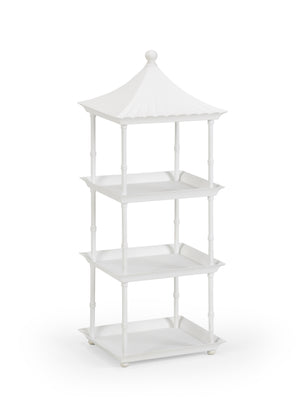 Pagoda Shelf - White