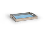 Small Blue Shagreen Tray