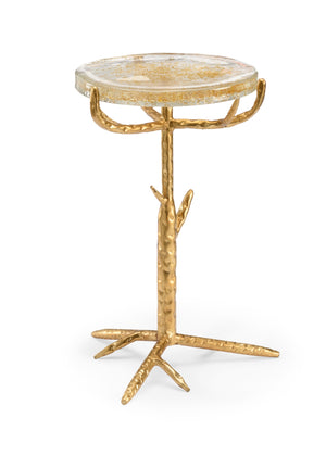 Gold Twig Side Table