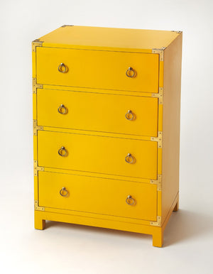 Butler Specialty Ardennes Yellow Campaign Accent Chest 3845289