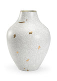 Gold Crackle Urn (Lg)