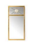 Crystal Trumeau Mirror