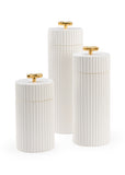 White Bamboo Canisters (S3)