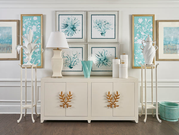 Longleaf Cabinet - White