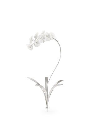 Orchid Stem - Silver (Med)