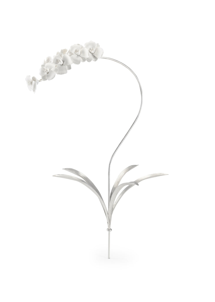 Orchid Stem - Silver (Lg)