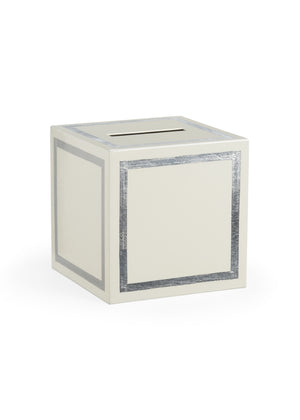 Ibiza Tissue Box - Silver