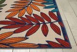 5’x 8’ Multicolored Leaves Indoor Outdoor