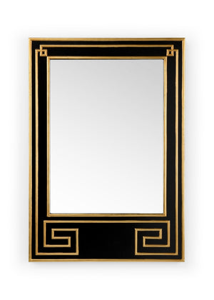 Greek Hall Mirror - Black