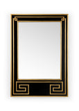 Greek Hall Mirror - Black