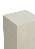 Raffia Pedestal-White (Sm)