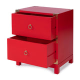 Butler Specialty Ardennes Red Campaign End Table 3852293