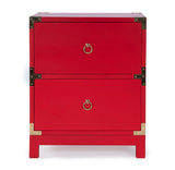 Butler Specialty Ardennes Red Campaign End Table 3852293