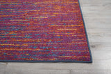 8’ x 10’ Rainbow Abstract Striations Area Rug