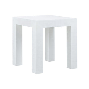 Sanibel Side Table - White