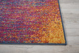 2’ x 3’ Rainbow Abstract Striations Scatter Rug