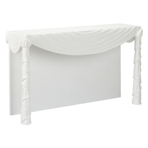 Drape Console - White