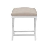 Soho Tufled Bench - White