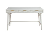 White Pearl Large Desk, White