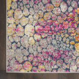 2’ x 6’ Yellow and Pink Coral Reef Runner Rug