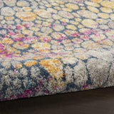 4’ x 6’ Yellow and Pink Coral Reef Area Rug