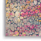 4’ x 6’ Yellow and Pink Coral Reef Area Rug