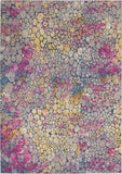 5’ x 7’ Yellow and Pink Coral Reef Area Rug