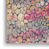 5’ x 7’ Yellow and Pink Coral Reef Area Rug