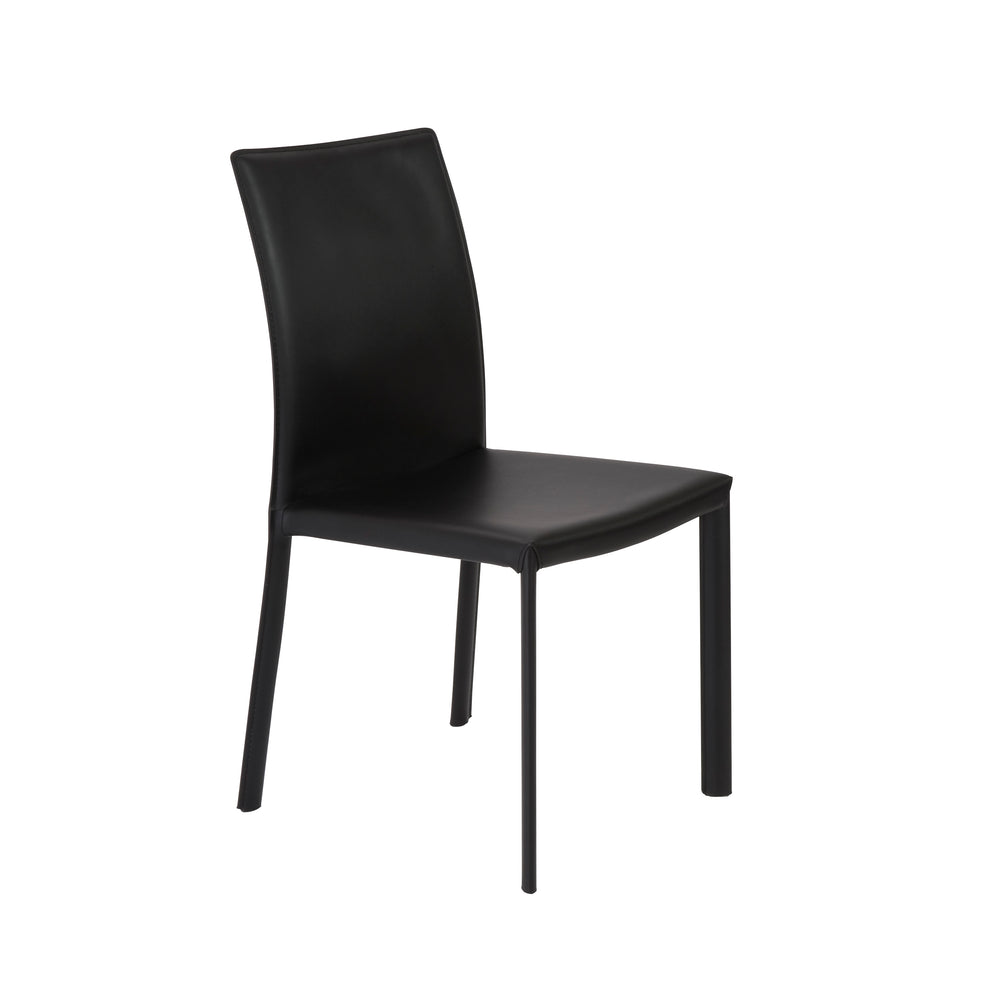 Hasina Side Chair in Black - Set of 2