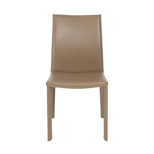 Hasina Dining Chair in Taupe - Set of 2