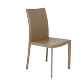 Hasina Dining Chair in Taupe - Set of 2