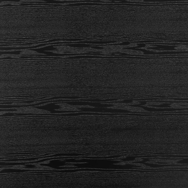 Deodat 79-inch Oval Table in Matte Black