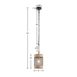 INK+IVY Orion Modern/Contemporary Orion Pendant II151-0139