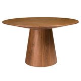 Wesley 53" Round Dining Table in American Walnut