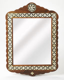 Butler Specialty Gabby Wood & Bone Inlay Wall Mirror 3879338