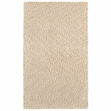 Modern Soft Tan Indoor Area Rug