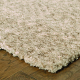 3’ x 5’ Modern Soft Tan Indoor Area Rug